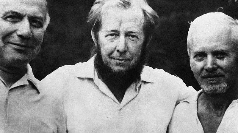 Лев&#160;Копелев, Александр Солженицын и&#160;Дмитрий Панин. 1960&#160;