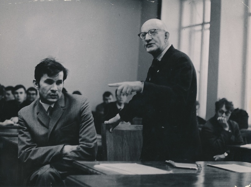 В.И.&#8201;Пономарев, П.С.&#8201;Александров. МГУ, 1967