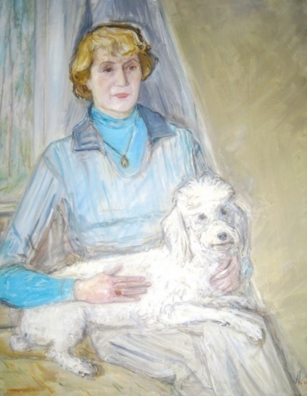 Александр Лабас. Портрет Ирины <span class="nobr">Дега-Животовской</span>. 1979