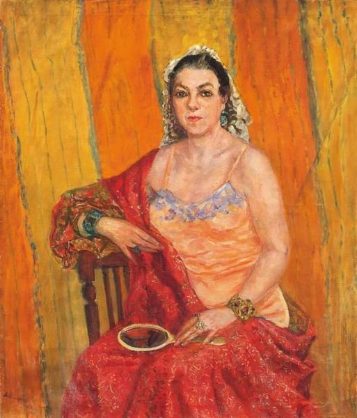 А. Осмёркин. Портрет Натальи Северцовой. 19<span class="nobr">51–195</span>2