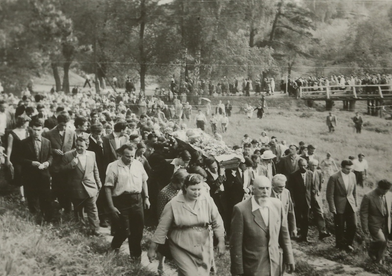 Похороны Бориса Пастернака. Переделкино, 2 июня 1960