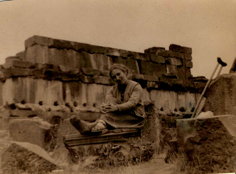 Практика на Кавказе. 1959. Фото из архива О. С. Поповой