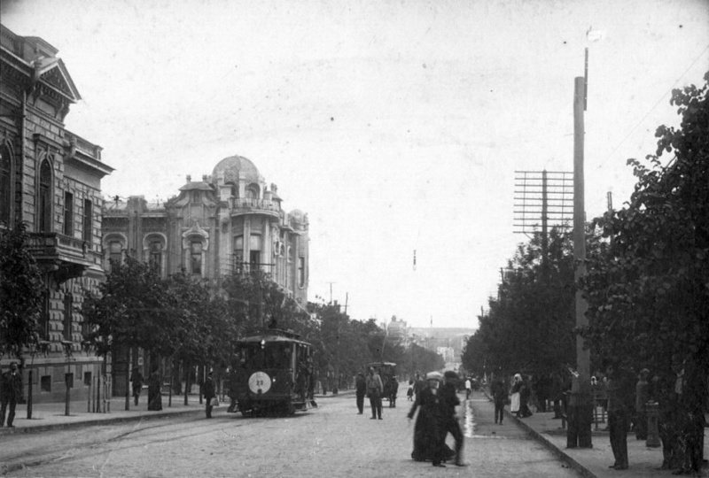 Большая Перспективная улица, Елисаветград. 1900—1915 гг. Источник фото: pastvu.com/p/309929