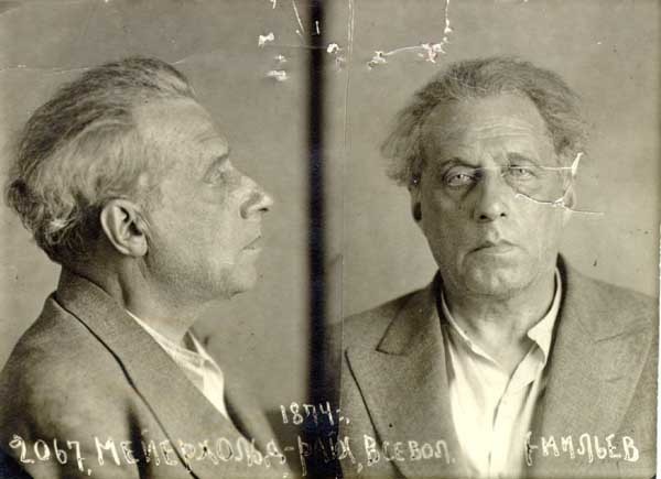 В. Мейерхольд. Фотография после ареста НКВД. Источник: wikipedia.org